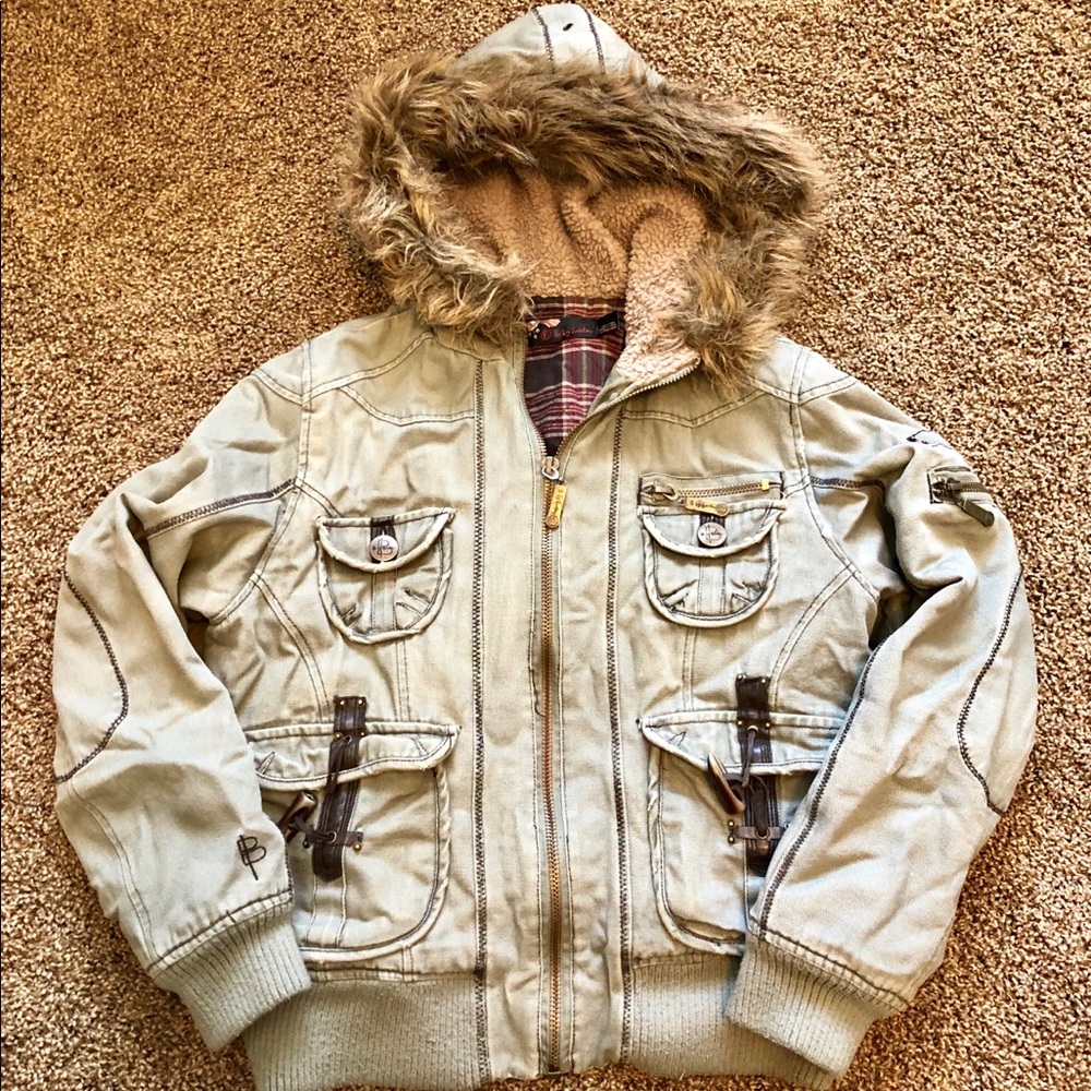 B. by Burton bomber jacket